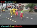 Students Performing in Streets of Cali Colombia