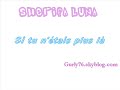 Sherifa Luna - Si tu n\ Sherifa Luna - Si tu n\