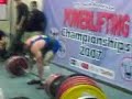 andr� doria quebrando o recorde brasileiro de levantamento terra, em 20 kg
master i at� 75 kg