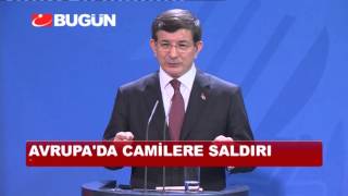 Başbakan Davutoğlu'na Almanya'da İŞID Sorusu