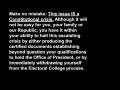 Breaking News - OPEN LETTER TO OBAMA NOVEMBER 10, 2008