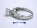 Round Brilliant Cut Diamond Ring 0.85-carat 0.50 tcw