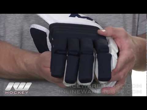 how to fit hockey gloves