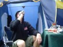 abspacken am zelt 2