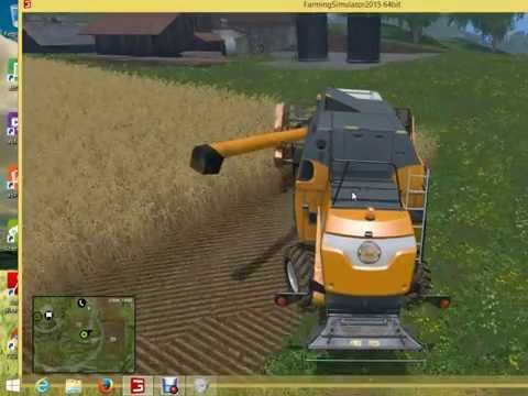 how to harvest barley in farming simulator 2015