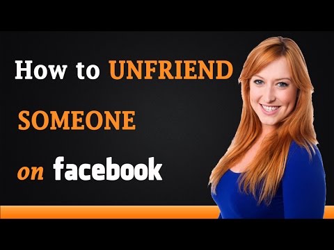 how to unfriend i facebook