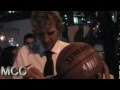 MVP DIRK NOWITSKI & GIRLFRIEND takes bus to ...