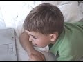 rowan watching fulham on the laptop