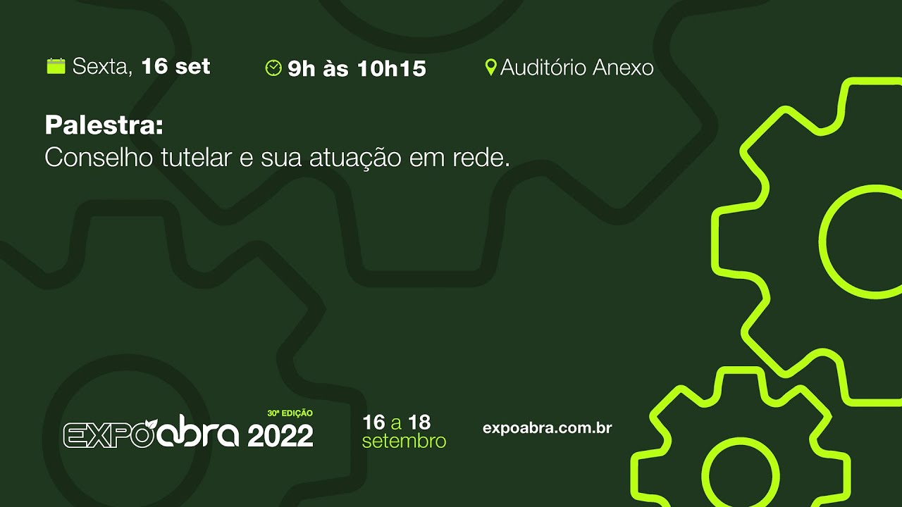 PALESTRA: Conselho tutelar e sua atuação em rede.