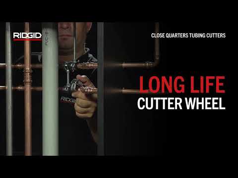 RIDGID® Close Quarter Tubing Cutters