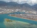 FLYING OVER OAHU in HAWAII - BEAUTIFUL SCENERY OF THE ISLAND