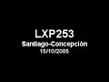 vuelo santiago concepción en 737 200  lxp253 