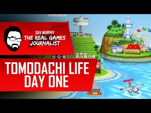 Tomodachi Life - Day 1 on My Island