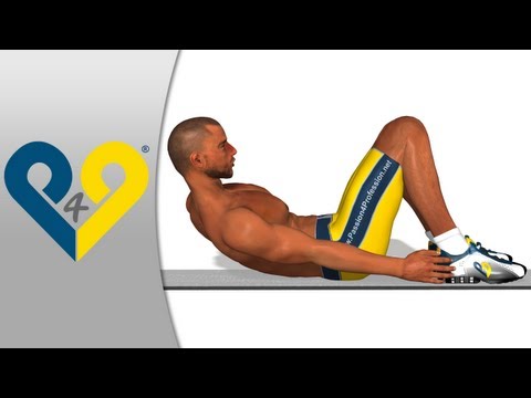 p4p_en - Abdominal oblique exercice - ab workout: Foot to Foot crunch ( oblique crunches ). Foot to foot crunch is one of the best exercises for training oblique abdo...