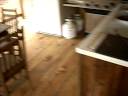 Hand built log cabin home built from how to build a log cabin reclaimed materials.