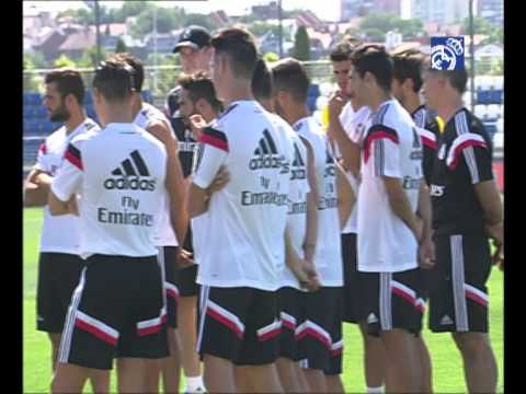Real Madrid completed the first session of the preseason Real Madrid completed the first session of the preseason