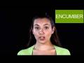 English Pronunciation - ENCUMBER - #238