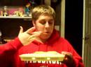 My bro eating some tasty marshmellow eggs