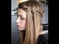 [ Coiffure n°13 ] : Coiffure d'été #4 : Waterfall Braid ou Tresse Cascade !