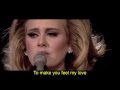 Adele - Make You Feel My Love (w/ Lyrics)