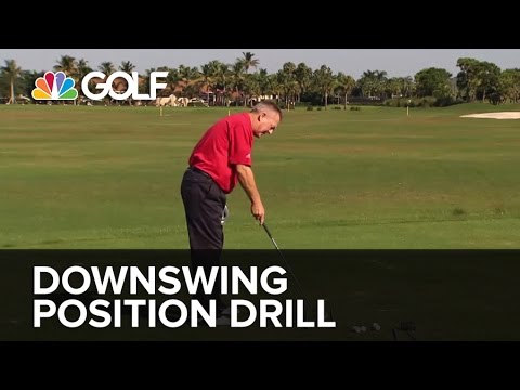 Downswing Position Drill – SwingFix | Golf Channel