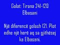 Topk�mba Shqip�tare: Tirana vs Elbasani