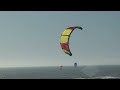 Kitesurfers at Scott Creek Beach
