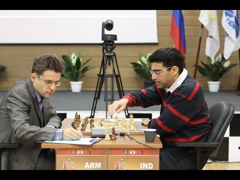 Ajedrez - Candidatos 2014 ronda 1 - Anand vs. Aronian (MI Michael Rahal)
