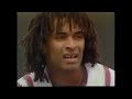 andre agassi vs yannick noah hamlet challenge cup 1988 long island - final.