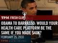 Obama To Barrasso: Would Your Health Care Platform Be The Same If You Made $40K?