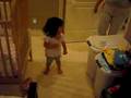 Baby Dancing to Shakira These Hips Don't Lie