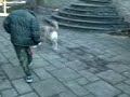 Tika playing football