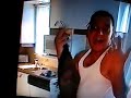 La chchis bailando muy sensual y coqueta me pongo colorada cuando me miras
