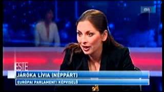 Járóka Lívia az m1 Az estel című műsorában
