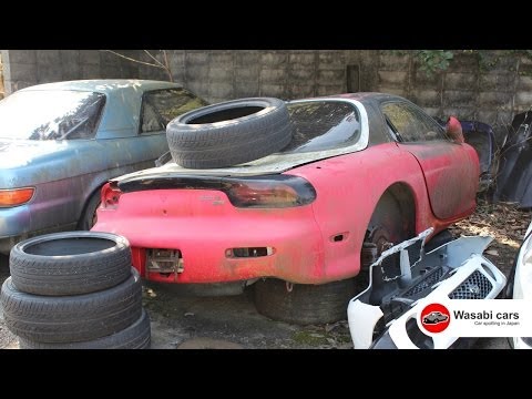 Sports Car Junkyard in Japan looks Painful - autoevolution