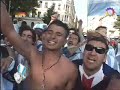 Guerra de hinchadas ARGENTINA VS MEXICO