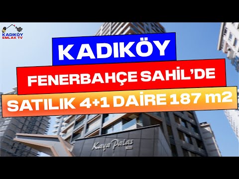 Kadıköy Fenerbahçe Sahil'de Satılık 4+1 Daire 187m2