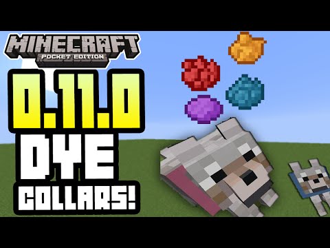 how to dye dog collars in minecraft