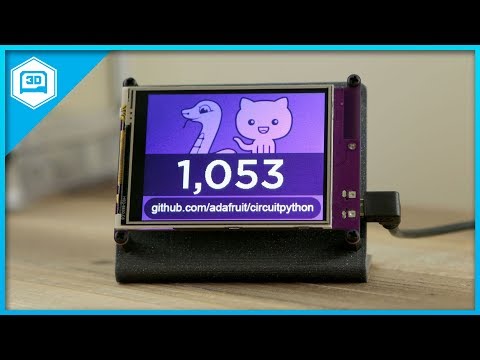 PyPortal #CircuitPython Internet Display