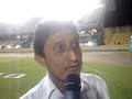 Gama 3x1 Fortaleza/CE - Entevista pos jogo