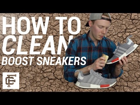 video-linktoworks-HOW TO CLEAN BOOST SNEAKERS - YouTube