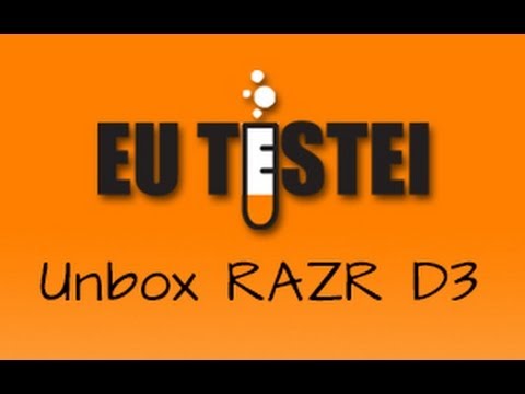D3 - Chegou o unboxing do popular RAZR D3, da Motorola! Um Android novo, com configuração bacana e preço interessante. Quer ver a resenha antes de todo mundo quan...