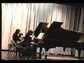 videos de Bach Christmas Oratorio Suite 2 of 7 - Sinfonia - Zoya and Pavel Zarukin piano duet