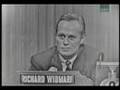 Whats my line? - Richard Widmark