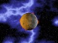 Astroid Hitting Mars 3D Animation