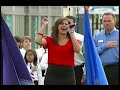 Haley Scarnato sings the National Anthem (April 10, 2008)