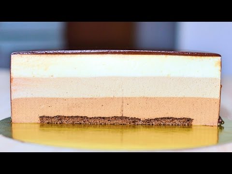 Муссовый торт Три шоколада ☆ Chocolate mousse cake