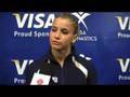 Day 1 Post-Meet Interview with Alicia Sacramone at 2008 Visa