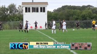 Rochester High School Boys Soccer vs Culver