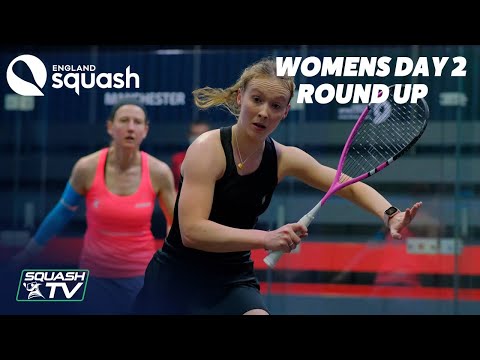 Squash: AJ Bell England Squash Super 8 - Day 2 Women's Roundup
